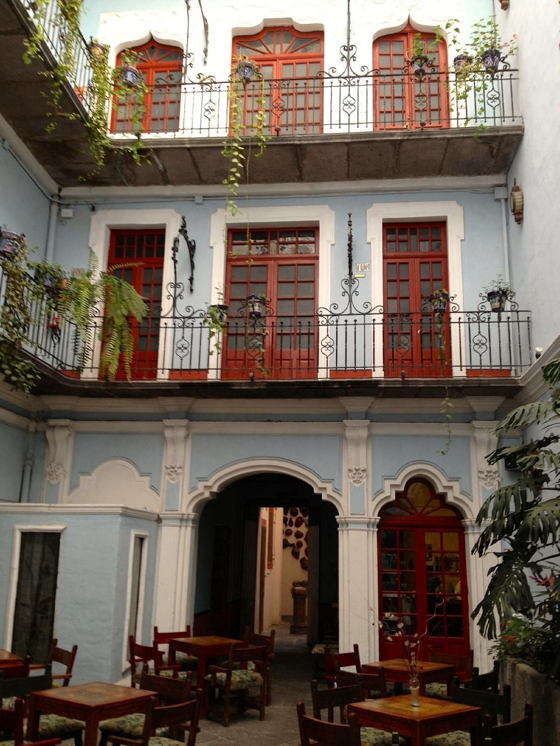Hotel Boutique Casa De La Palma ปวยบลา ภายนอก รูปภาพ