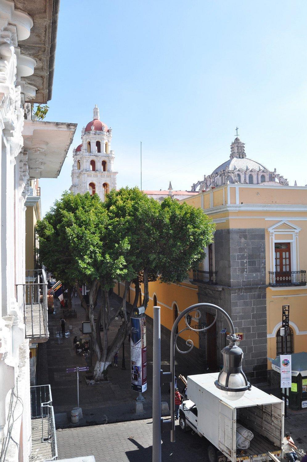 Hotel Boutique Casa De La Palma ปวยบลา ภายนอก รูปภาพ